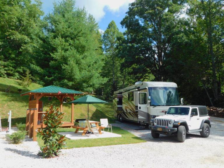 Deer Springs Best RV Park in Franklin NC