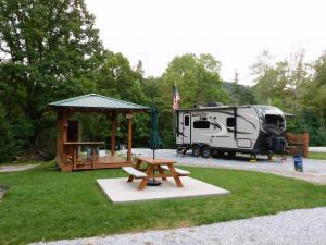 Site #4 (Park Place) at Deer Springs - Top rated RV Parks in Franklin, NC