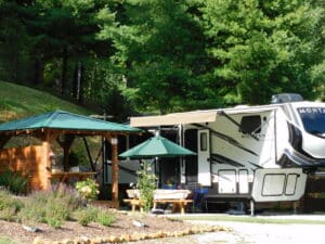 Site #6 (Sunrise Sonata) at Deer Springs - Top rated RV Parks in Franklin, NC